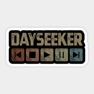 Dayseeker Control Button Sticker